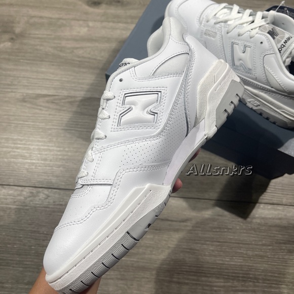 New Balance 550 White Grey Classic - Picture 3 of 9